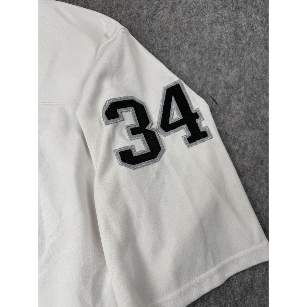 Authentic Football Jersey Mens 54 White Polyester 1987 Bo Jackson 34 Throwback - Picture 4 of 11